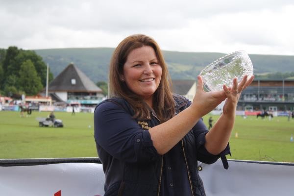 Poultry producer named Wales  woman farmer of the year. Photo: NFU Cymru