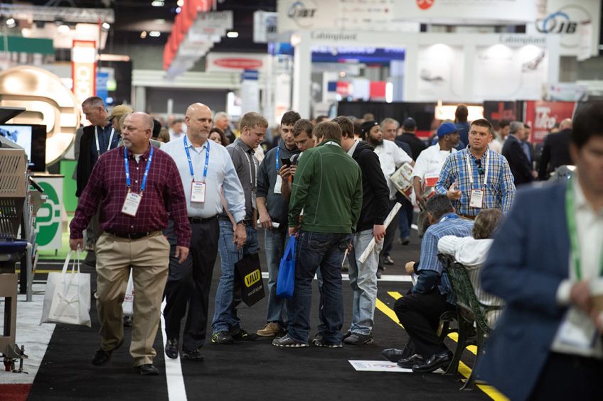 While a major show for the US poultry sector, the IPPE also attracts a broad international audience. Photo: IPPE