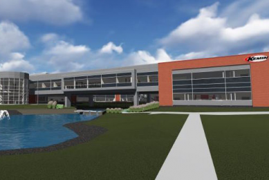 The Kemin corporate headquarters is scheduled to be complete by early  2017.  Combined with the MAC the new building will be approximately  125,000 square-feet and complete a 5-year investment of $125.5 million  in the greater Des Moines community.