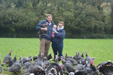 Cornish turkey producers expands thanks to EU Leader funding