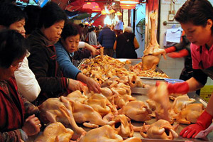 Chinese choosing red meat above poultry