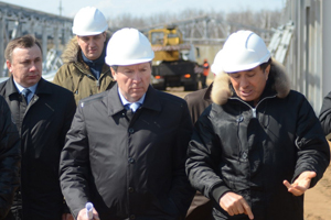 Cherkizovo chairman inspects new poultry construction