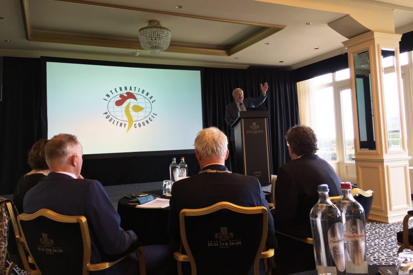 IPC's president Jim Sumner emphasised that promoting all facets of poultry production and consumption is 'constant work in progress'. Photo: Fabian Brockötter