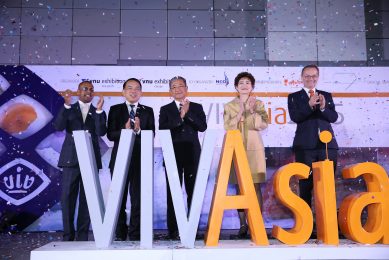 A round of applause at the opening of the previous VIV Asia, held at March 2015. Photo: VIV Worldwide