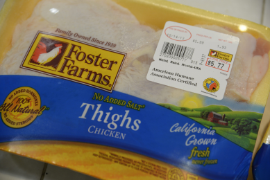 Foster Farms committed to reducing salmonella prevalence