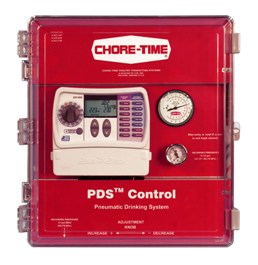 Chore-Time: Control of water pressure levels