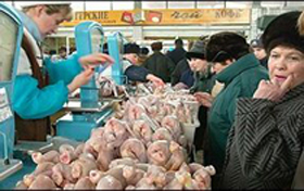 Poultry prices in Russia rise after ban