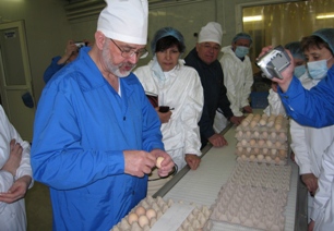 Aviagen hatchery training in Russia