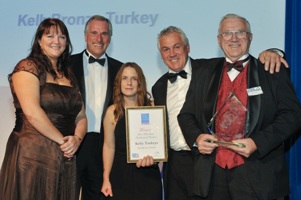 Kelly makes it five in a row at British Turkey Awards