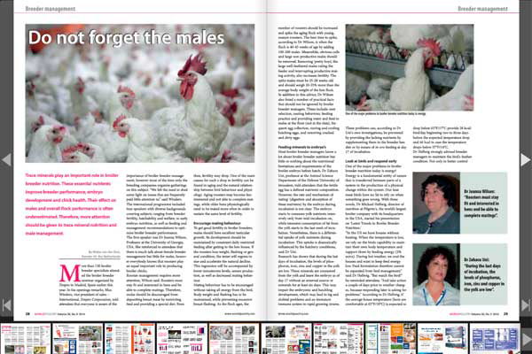 Sneak preview of the next World Poultry magazine
