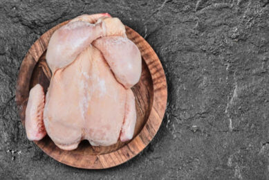 A 2kg whole chicken is retailing at €4.50/kg in discount retailers. This is not enough to pay sufficiently for transport, packaging, processing, and feed costs for growing the birds. Photo: Azerbaijan