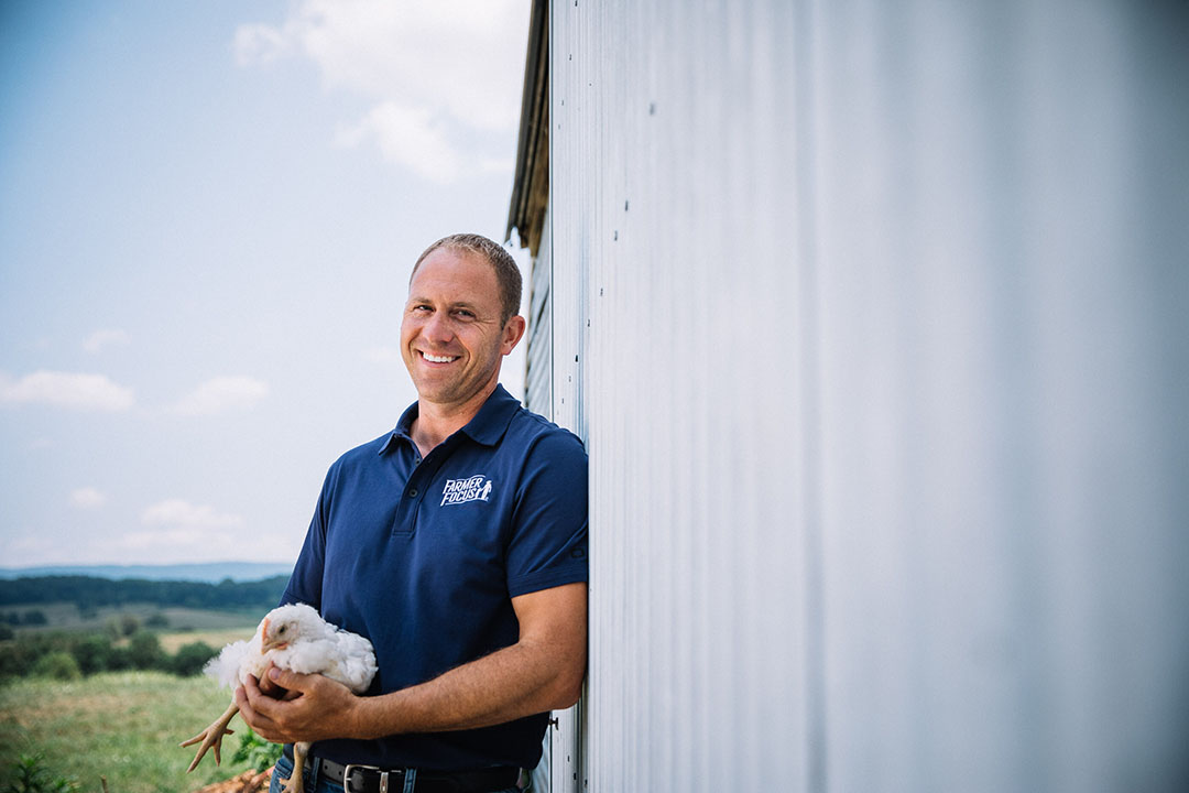 Farmer Focus CEO and founder Corwin Heatwole applauds Biden’s commitment to support independent processing. Photo: Farmer Focus