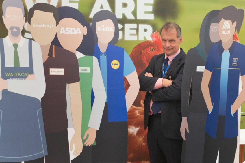 Bfrepa chief executive Robert Gooch voiced his frustration after senior egg buyers from retailers failed to respond to his call to indicate what steps they are taking to support hard-pressed egg farmers. Photo: Bfrepa