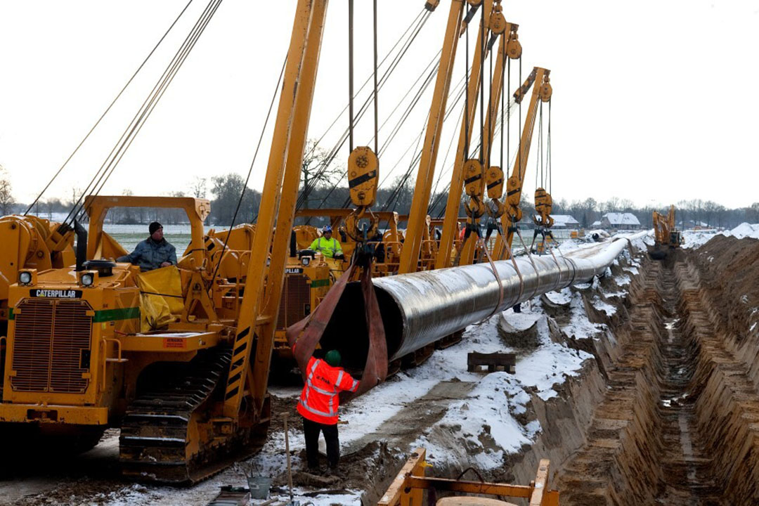 With the Russia to Europe Nord Stream gas pipeines severed, a new connection between Norway and Europe is under construction. Photo: Ronald Hissink