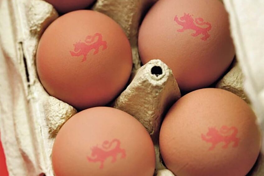 According to Gary Ford, CE of the British Egg Industry Council, consumers can "wholeheartedly trust eggs carrying the British Lion on the shell and pack". Photo: egg info.co.uk
